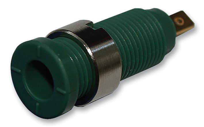 975455704 SOCKET, SAFETY, 2MM, F2, GREEN, PMS HIRSCHMANN TEST AND MEASUREMENT