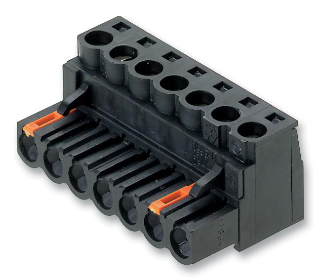 1527610000 TERMINAL BLOCK, PLUGGABLE, 14POS, 12AWG WEIDMULLER