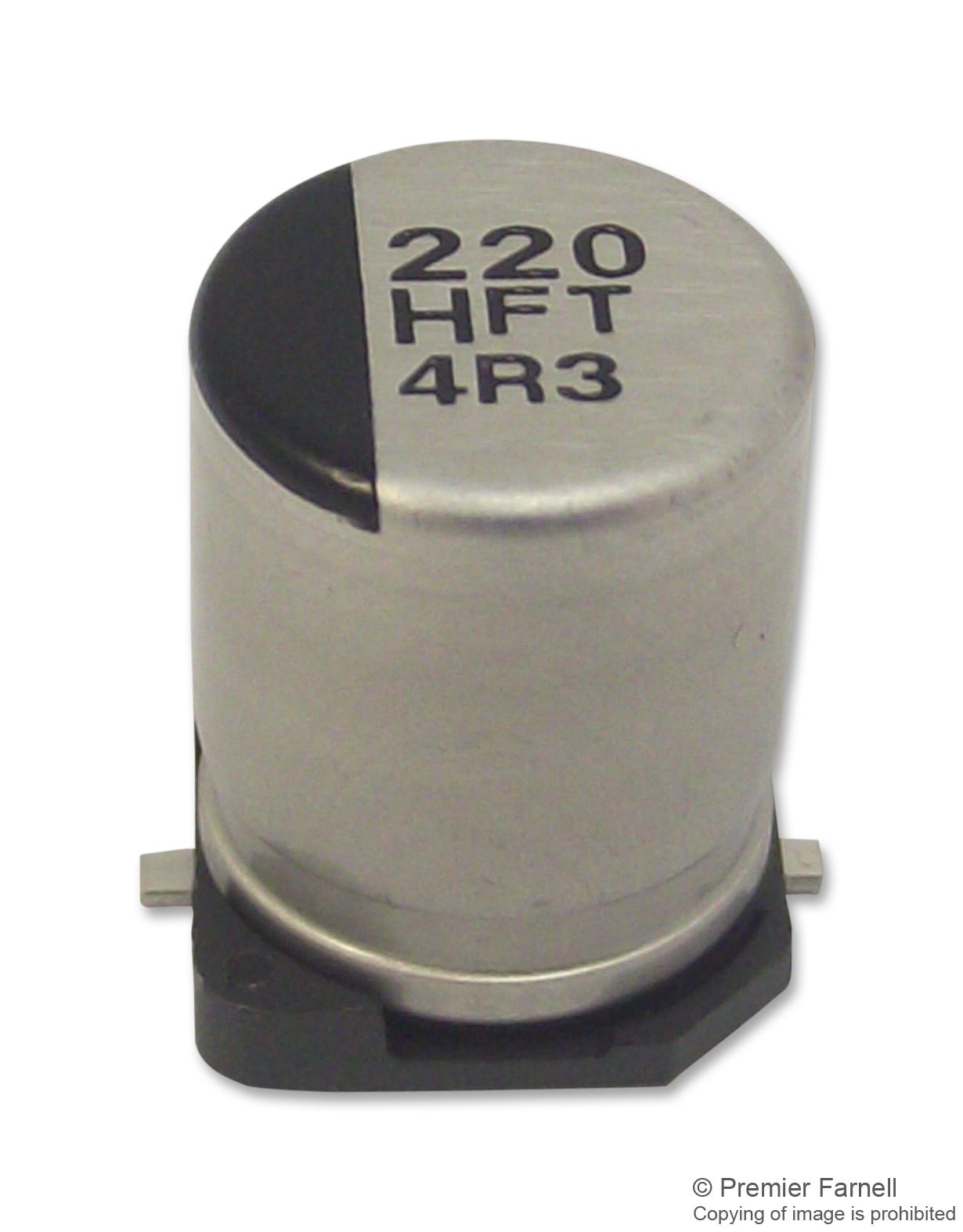 EEEFT1C122UP CAP, 1200µF, 16V, SMD PANASONIC