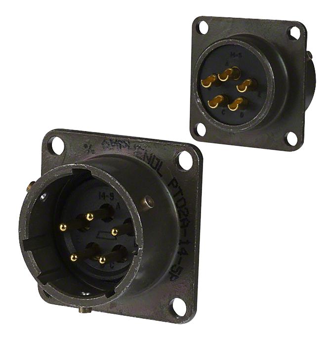 PT02SE22-55PY CIRCULAR, SIZE 22, 55WAY, PIN AMPHENOL