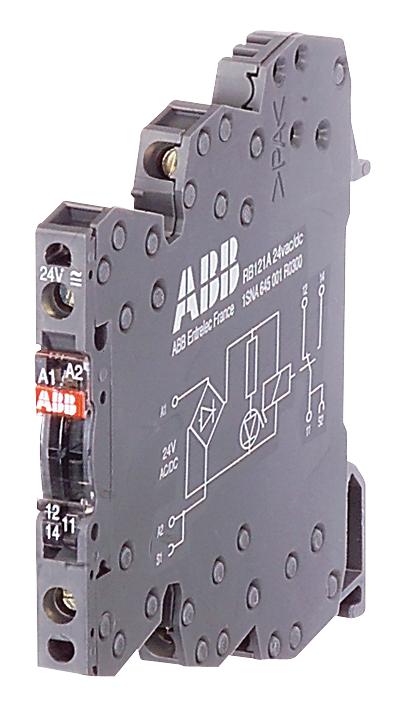 1SNA645051R0400 OPTOCOUPLER, I/F, SLIM, 24VAC/DC, 2A/DC ABB