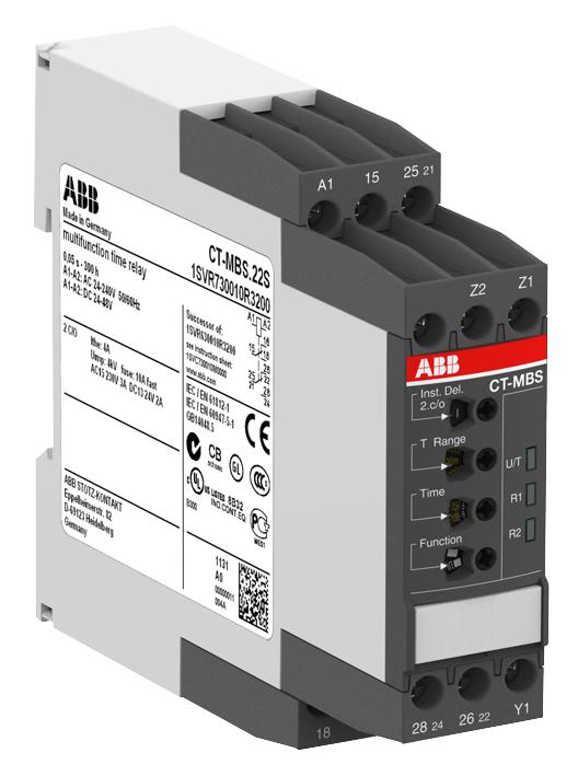 CT-MBS.22S TIMER, 10 FUNCTION, 2CO ABB