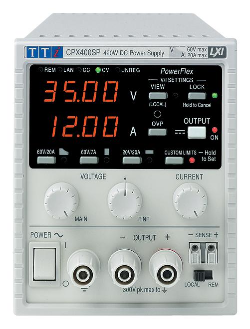 CPX400S POWER SUPPLY, 1CH, 60V, 20A, ADJUSTABLE AIM-TTI INSTRUMENTS