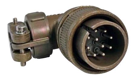 MS3108E24-6PY CIRCULAR, SIZE 24, 8WAYS, PIN AMPHENOL