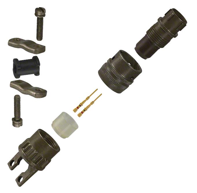 MS3126F8-33PW CIRCULAR, SIZE 8, 3WAY, PIN AMPHENOL