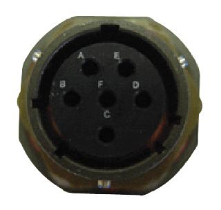 MS27468T25A35SA CIRCULAR CONNECTOR, RCPT, 25-35, JAM NUT AMPHENOL INDUSTRIAL