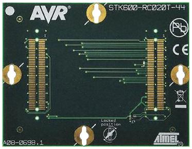 ATSTK600-RC44 ROUTINGCARD, STK600, RC020T-44 MICROCHIP