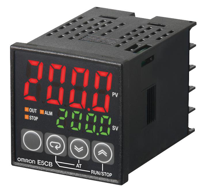 E5CB-R1P AC100-240 CONTROLLER, TEMP, 1/16 DIN, 100-240VAC OMRON