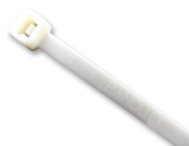 PLT4S-C10 CABLE TIE, 368X4.8MM, WHT, PK100 PANDUIT