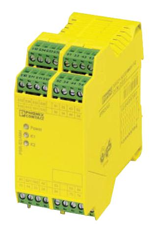 PSR-SCP-24UC/ESAM4/8X1/1X2 RELAY, SAFETY, 8NO, 1NC, 250V, 6A PHOENIX CONTACT