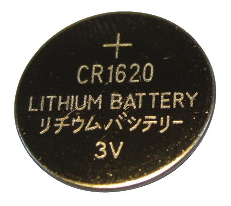 CR1620 COIN CELL, LITHIUM, 3V, 70MAH, CR1620 MULTICOMP