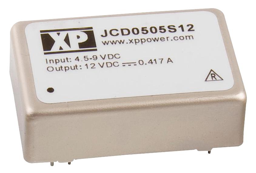 JCD0512D03 DC/DC CONVERTER, 5W, +/-3.3V, DIP-24 XP POWER