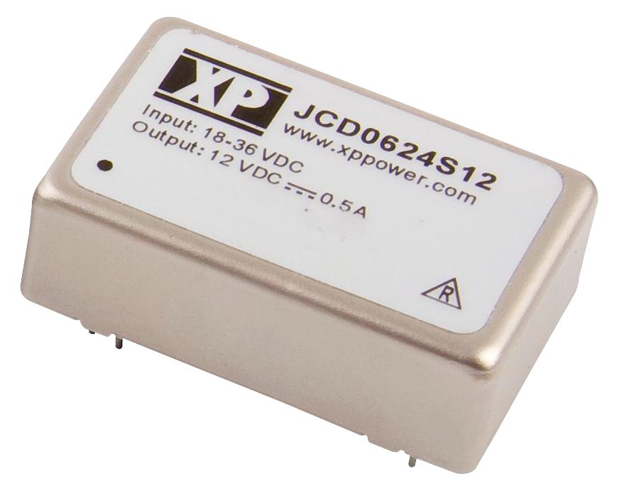 JCD0624D24 DC/DC CONVERTER, 6W, +/-24V, DIP-24 XP POWER