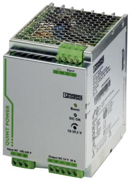 QUINT-PS/1AC/24DC/20 PSU, DIN RAIL, 24V, 20A PHOENIX CONTACT