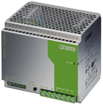 QUINT-PS-3X400-500AC/48DC/10 PSU, DIN RAIL, 48V, 10A PHOENIX CONTACT