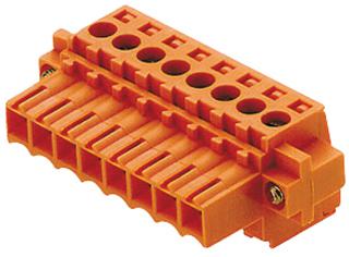 1606740000 TERMINAL BLOCK, PLUGGABLE, 12POS, 14AWG WEIDMULLER