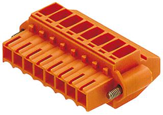 1639110000 TERMINAL BLOCK, PLUGGABLE, 12POS, 14AWG WEIDMULLER