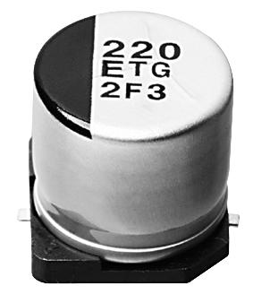 EEETG1V330P CAP, 33µF, 35V, SMD PANASONIC