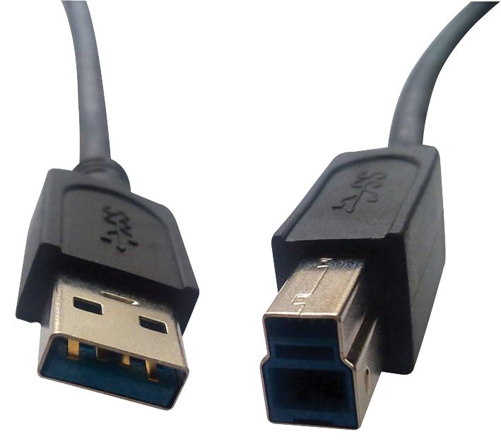 2585A-1 CABLE, USB 3.0, A TO B, HIGH SPEED, 1M VIDEK