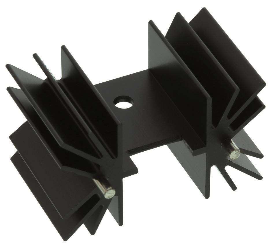 FA-T220-25E HEATSINK, TO-220, BLACK OHMITE