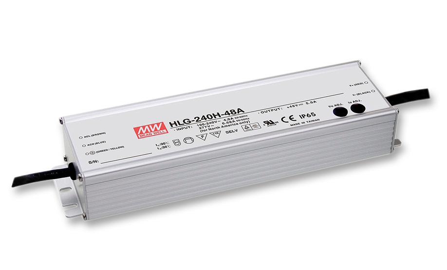 HLG-240H-24 (MWLHLG240H24 LED DRIVER, AC-DC, CC, 10A, 24V MEAN WELL