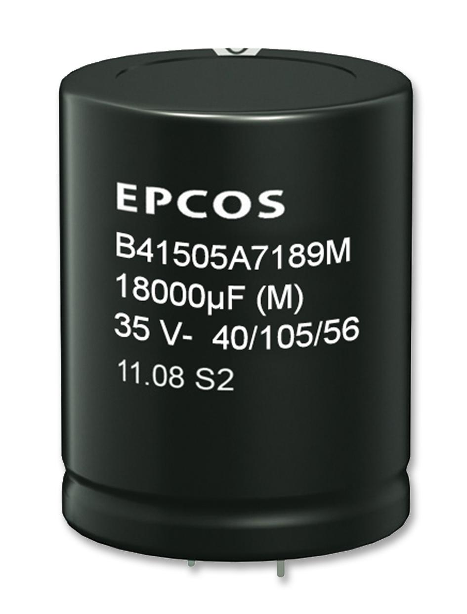 B43543A9477M000 CAP, 470µF, 400V, ALU ELEC, SNAP IN EPCOS