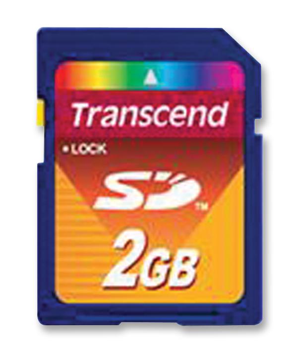 TS2GSDC CARD, SD, 2GB TRANSCEND