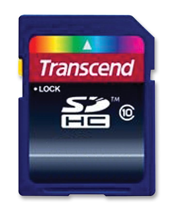 TS16GSDHC10 CARD, SDHC, 16GB, CLASS 10 TRANSCEND