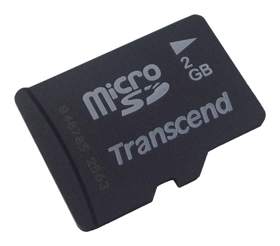 TS2GUSDC CARD, SD, MICRO, 2GB TRANSCEND