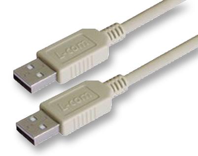 CSMUAA-05M COMPUTER CABLE, USB, GREY, 0.5M L-COM