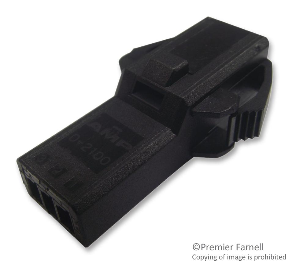 1-1318116-3 CONNECTOR HOUSING, PLUG, 3POS, 2.5MM AMP - TE CONNECTIVITY