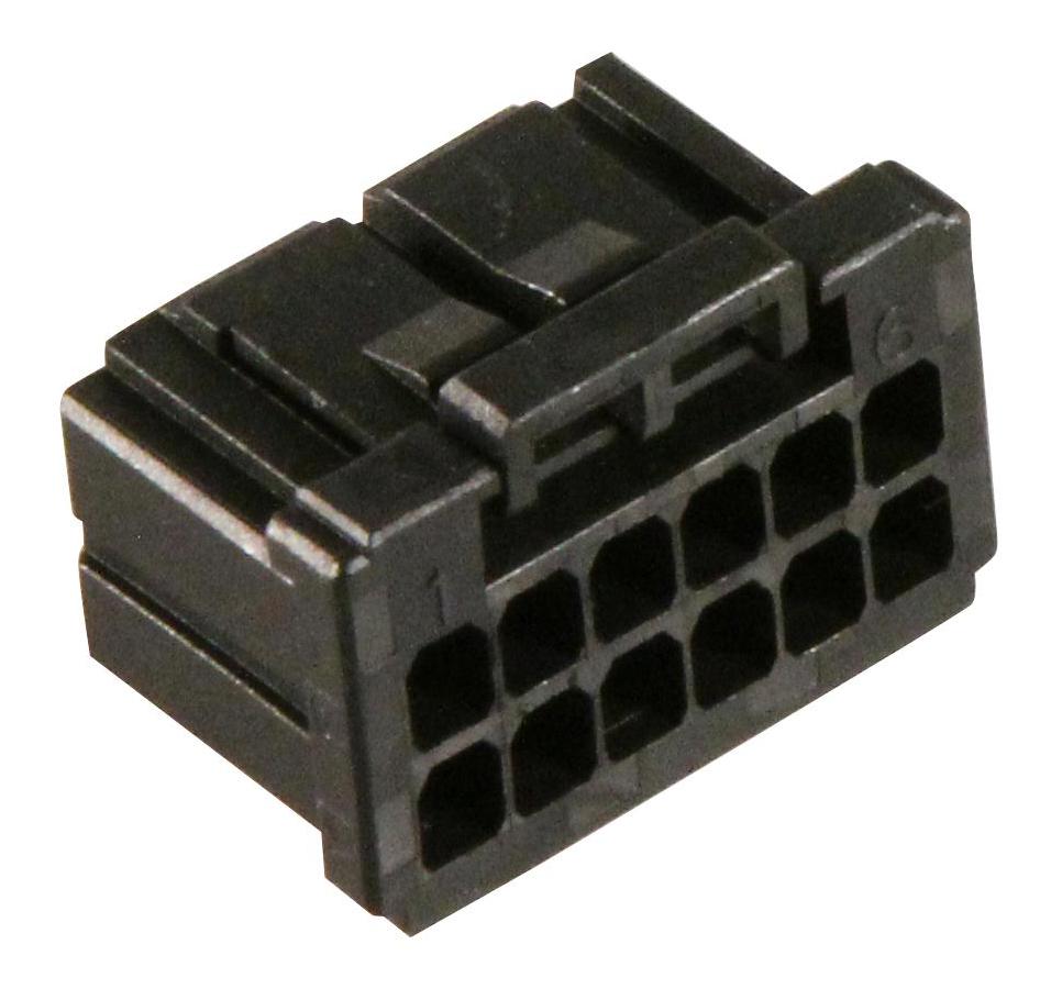 2-1827864-6 CONNECTOR HOUSING, RCPT, 12WAYS TE CONNECTIVITY