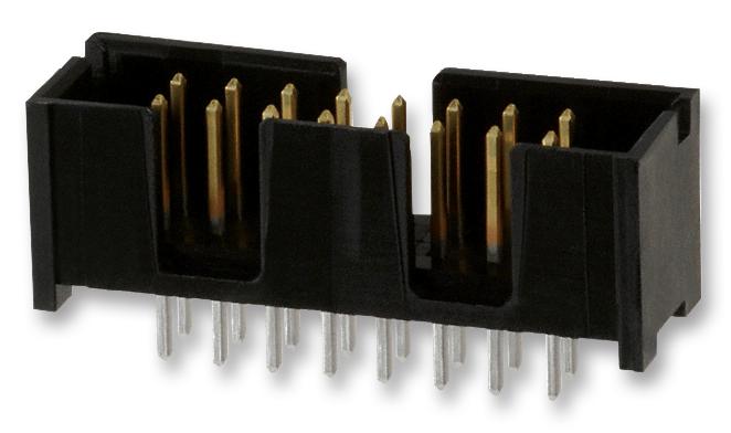 103309-1 CONNECTOR, HEADER, THT, 2.54MM, 10WAY AMP - TE CONNECTIVITY