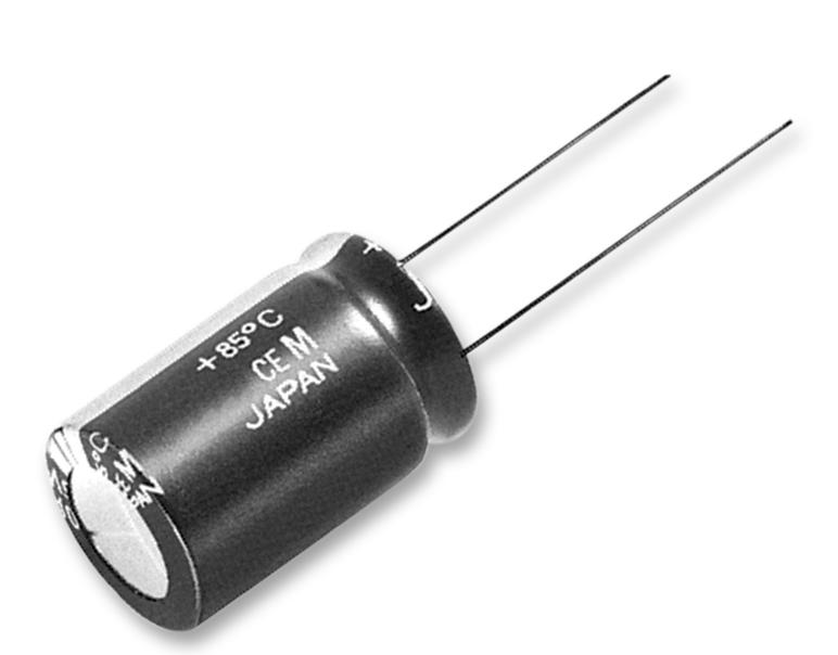 ECA1VAM471X CAP, 470µF, 35V, 20% PANASONIC