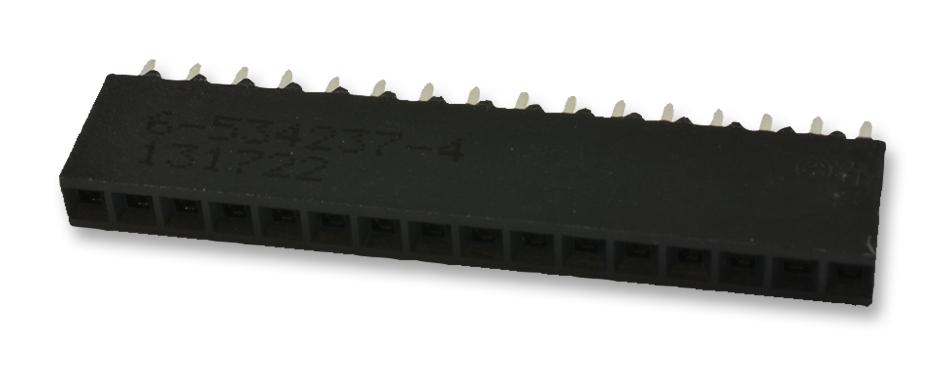 6-534237-4 CONNECTOR, RECEPTACLE, THT, 16WAY AMP - TE CONNECTIVITY
