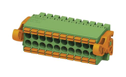 DFMC 1,5/13-ST-3,5-LR TERMINAL BLOCK, PLUGGABLE, 13POS, 16AWG PHOENIX CONTACT