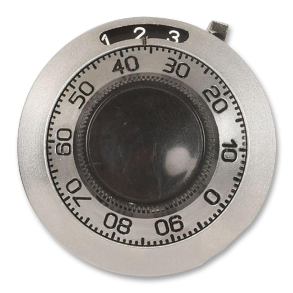 H-46-6A COUNTING DIAL, 0-20 TURNS, 6.35MM BOURNS