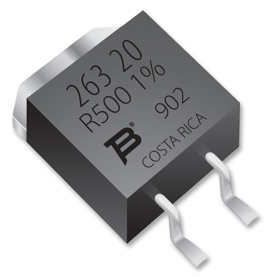 PWR263S-20-20R0F RES, 20R, 1%, TO-263, POWER BOURNS