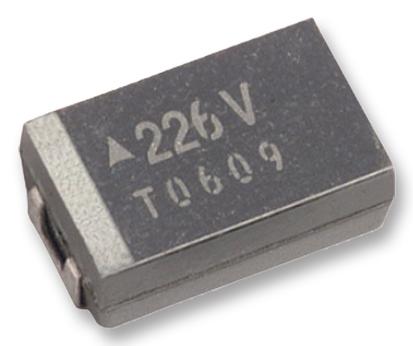 THJA106K006RJN CAP, 10µF, 6.3V, 10%, 1206 KYOCERA AVX