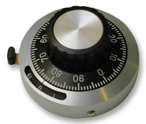 MF46L-1/4 TURNS COUNTING DIAL, 20, 6.35MM ETI SYSTEMS