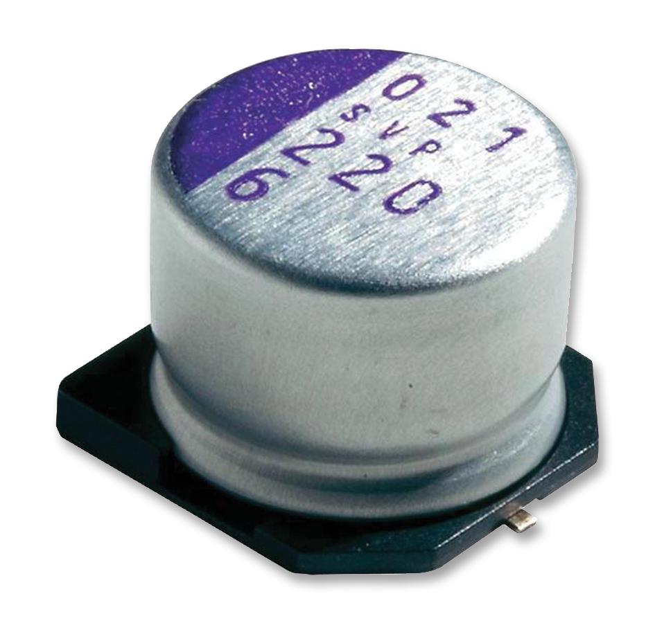 6SVPE150M CAP, 150µF, 6.3V, 20%, RADIAL PANASONIC