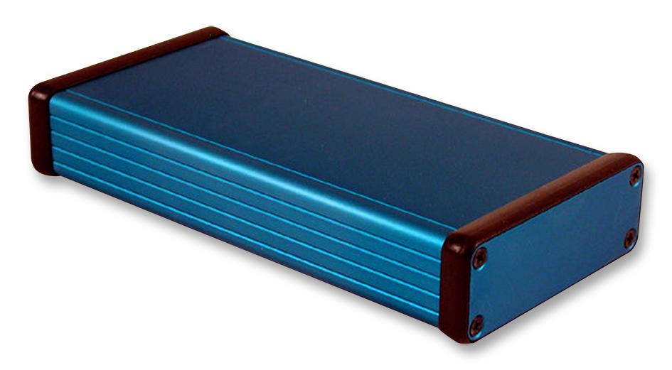 1455J1601BU ENCLOSURE, ALUMINIUM, BLUE, 160X78X27MM HAMMOND