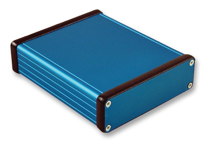 1455L1201BU ENCLOSURE, ALU, BLUE, 120X103X30.5MM HAMMOND