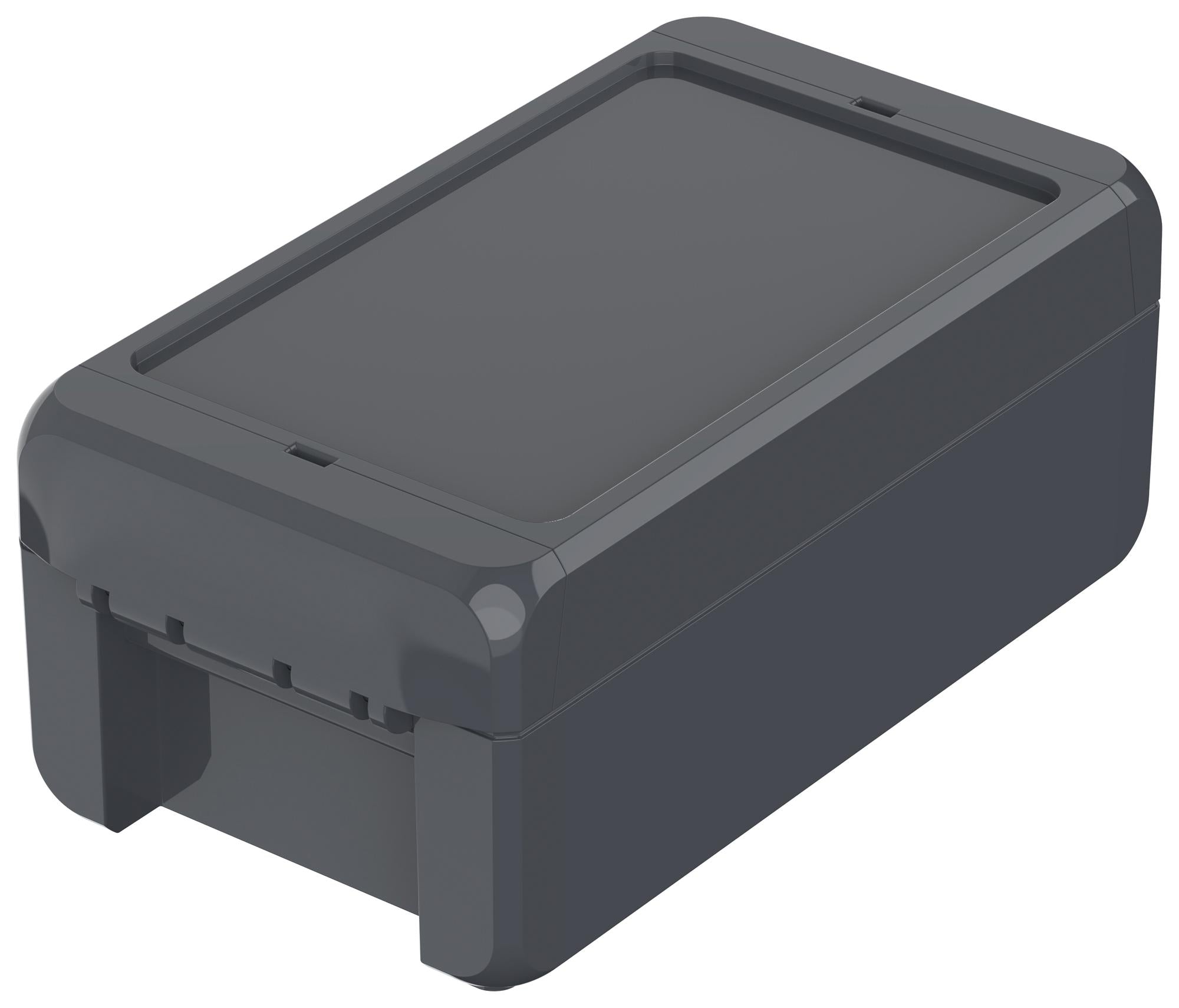 B 140806  ABS GRAPHITE GREY ENCLOSURE, ABS, GRAPHITE GREY BOPLA