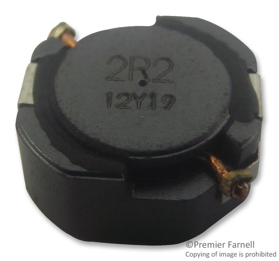 CLF12555T-2R2N-D INDUCTOR, 2.2UH, 13.1A, 30%, PWR, 100KHZ TDK