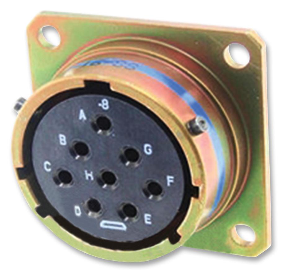 TVP02ZN-13-35SN-LC CIRCULAR CONNECTOR, RCPT, 13-35, PANEL AMPHENOL LTD