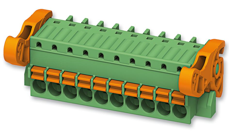 FK-MCP 1,5/8-ST-3.81 TERMINAL BLOCK, PLUGGABLE, 8POS, 16AWG PHOENIX CONTACT