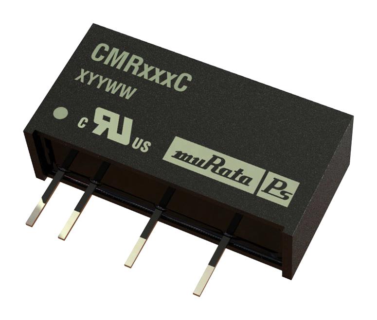 CMR118C DC-DC CONV, ISO POL, 1O/P, 0.75W, 5V MURATA POWER SOLUTIONS