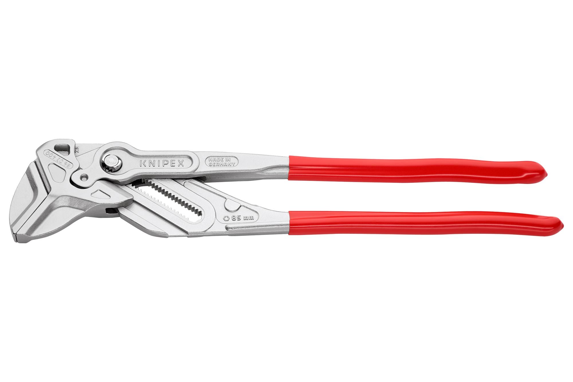 86 03 400 XL PLIER WRENCH, NICKEL PLATED, 400MM KNIPEX