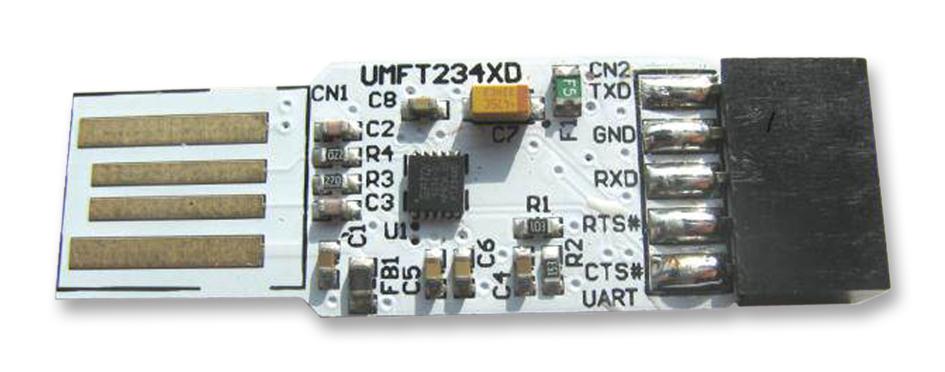 UMFT234XD-01 USB MODULE, 1 CH, 3.3V, FT234XD FTDI